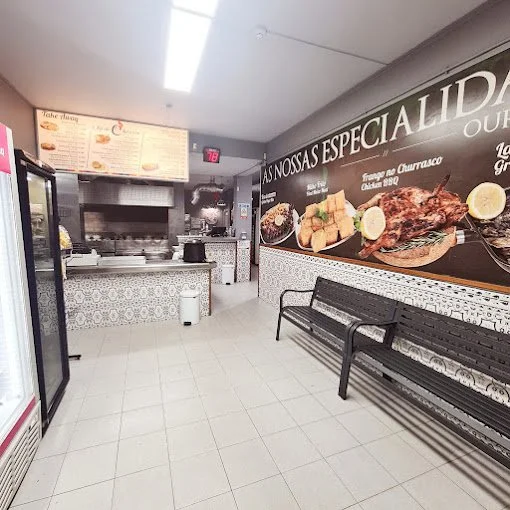 Zona de atendimento do take away